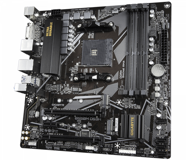 GIGABYTE B550M DS3H MOTHERBOARD-(Rev. 1.0)