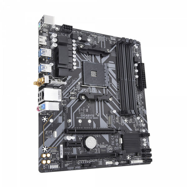 GIGABYTE B450M DS3H WIFI MOTHERBOARD