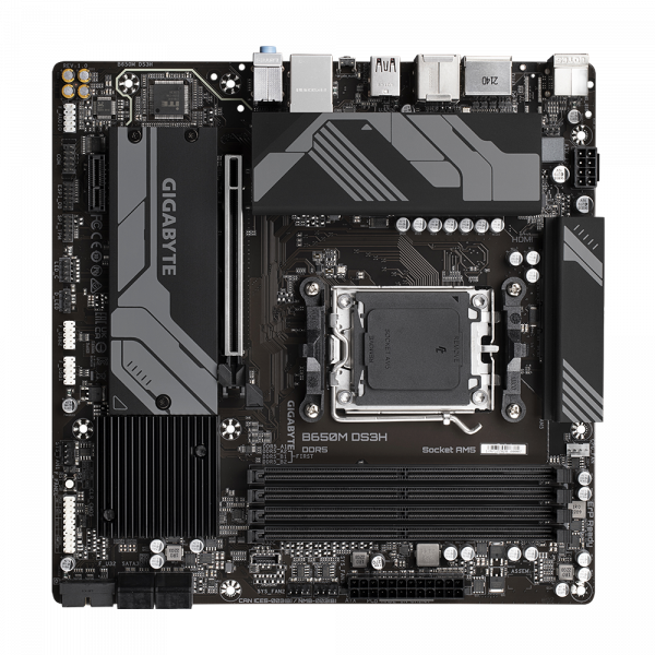 GIGABYTE B650M DS3H DDR5 AM5 MICRO ATX MOTHERBOARD