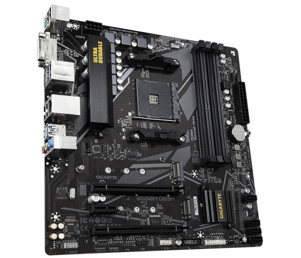 GIGABYTE B550M DS3H MOTHERBOARD-(Rev. 1.0)