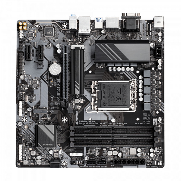 GIGABYTE B760M DS3H LGA1700 MICRO ATX MOTHERBOARD DDR5