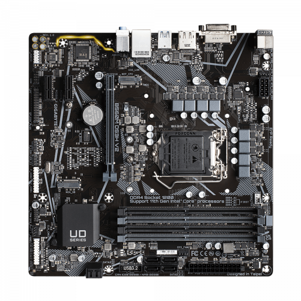 GIGABYTE B560M DS3H V2 LGA1200 MICRO-ATX MOTHERBOARD