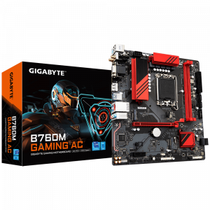 GIGABYTE B760M GAMING AC LGA1700 MICRO ATX MOTHERBOARD