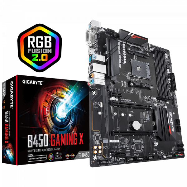 GIGABYTE B450 GAMING X MOTHERBOARD