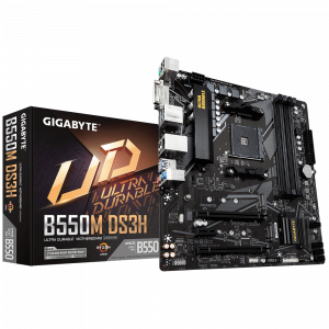 GIGABYTE B550M DS3H MOTHERBOARD-(Rev. 1.0)