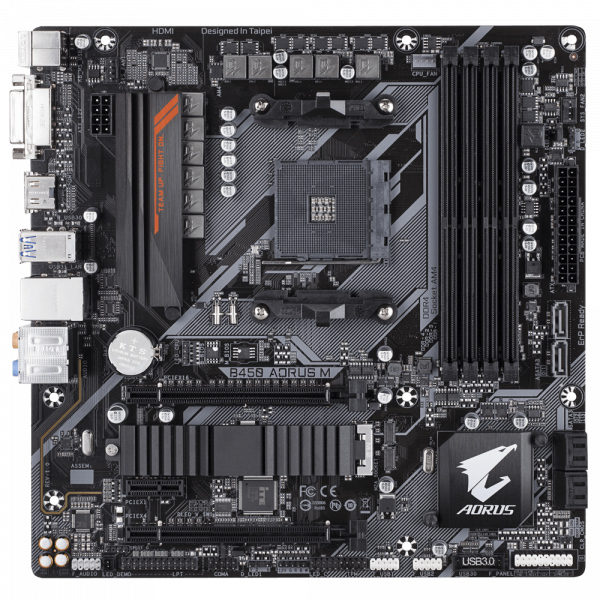 GIGABYTE B450 AORUS M MOTHERBOARD