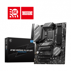 MSI B760 GAMING PLUS WIFI LGA1700 ATX MOTHERBOARD