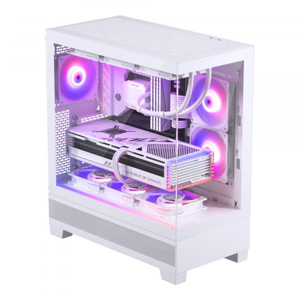 Phanteks XT View D-RGB E-ATX Mid Tower Cabinet White - PH-XT523V1-DWT01