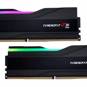 G.SKILL TRIDENT Z5 RGB 32GB (16GBX2) DDR5 6600MHZ DESKTOP RAM (MATTE BLACK) - F5-6600J3440G16GX2-TZ5RK