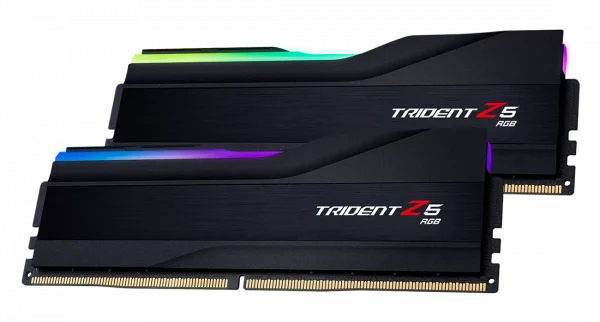 G.SKILL TRIDENT Z5 RGB 32GB (16GBX2) DDR5 6600MHZ DESKTOP RAM (MATTE BLACK) - F5-6600J3440G16GX2-TZ5RK