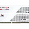 G.SKILL RIPJAWS S5 32GB(16GBX2) DDR5 6000MHZ DESKTOP RAM (MATTE WHITE) -F5-6000J3238F16GX2-RS5W