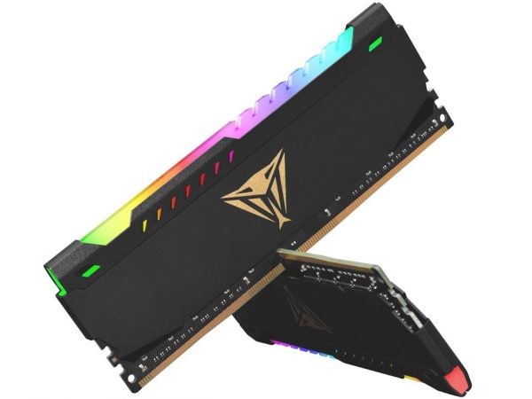 PATRIOT PVSR416G320C8K VIPER STEEL RGB 16GB (8GBX2) DDR4 3200MHZ DESKTOP RAM (BLACK)