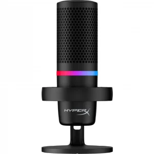 HYPERX DUOCAST USB MICROPHONE BLACK RGB LIGHTING - 4P5E2AA