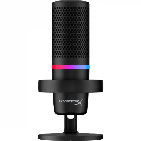 HYPERX DUOCAST USB MICROPHONE BLACK RGB LIGHTING - 4P5E2AA