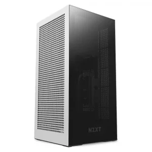 NZXT H1 CABINET WITH PSU, AIO, AND RISER CARD (MATTE WHITE)