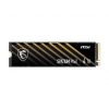 MSI M461 4TB PCIe Gen4x4 NVMe 1.4 M.2 3D Nand Internal Solid State Drive/SSD, Read up to - 5000MB/s with 5 Years Warranty