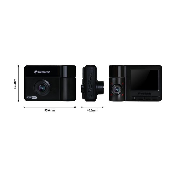 TRANSCEND DRIVEPRO 550 DASHCAM 1080P FULL HD CAMERA - TS-DP550B-64G