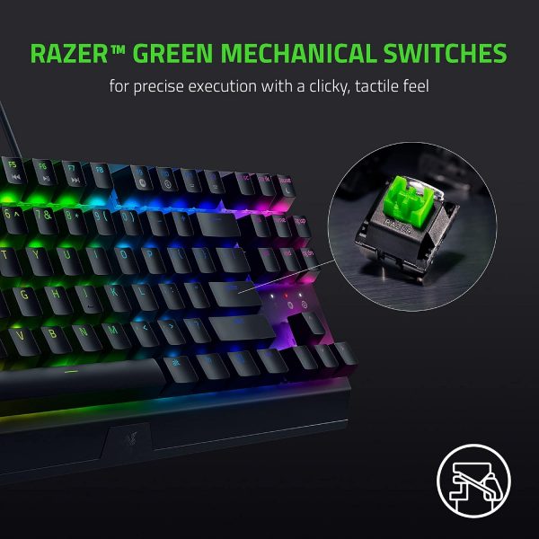 RAZER BLACKWIDOW V3 TENKEYLESS KEYBOARD - RZ03-03490100-R3M1