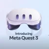 Meta Quest 3 – Advanced All-in-One Virtual Reality Headset – 128GB