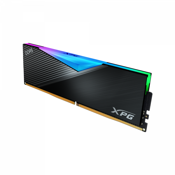 ADATA XPG LANCER 16GB (1X16GB) DDR5 5200MHZ RGB MEMORY - AX5U5200C3816G-CLARBK