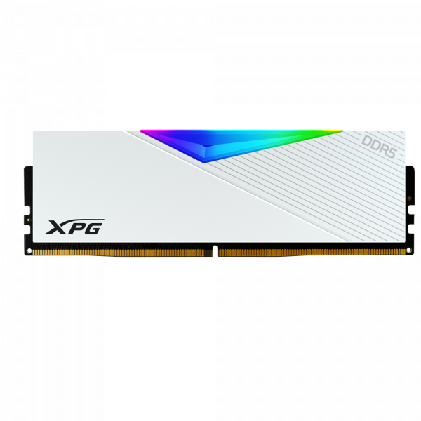 ADATA XPG LANCER RGB 16GB (16GBX1) DDR5 5200MHZ DESKTOP RAM (WHITE) -AX5U5200C3816G-CLARWH