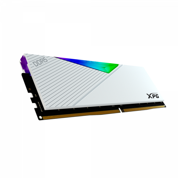 ADATA XPG LANCER RGB 16GB (16GBX1) DDR5 5200MHZ DESKTOP RAM (WHITE) -AX5U5200C3816G-CLARWH