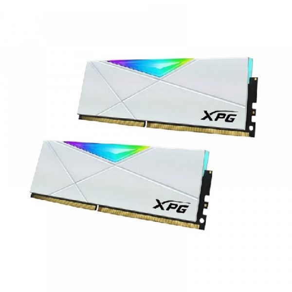 ADATA XPG SPECTRIX D50 16GB (8GBX2) RGB 3200MHZ RAM (WHITE) - AX4U32008G16A-DW50