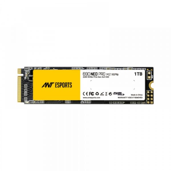 ANT ESPORTS 690 NEO PRO M.2 NVME SSD 1TB - 690-NEO-PRO-M2-NVME-1TB