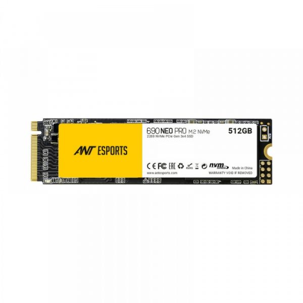 ANT ESPORTS 690 NEO PRO 512GB M.2 NVME SSD - 8906136071025