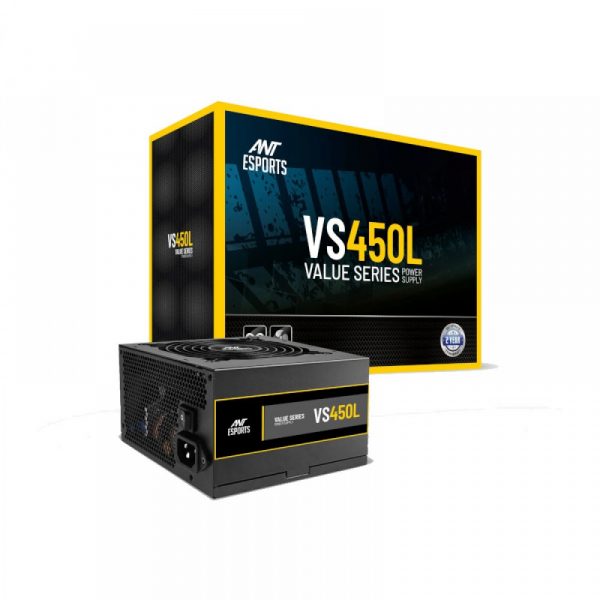 ANT ESPORTS VS450L 450 WATT VALUE SERIES POWER SUPPLY