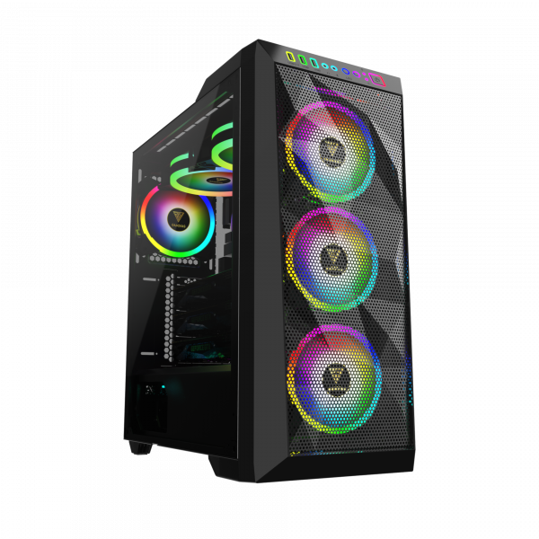 GAMDIAS ATHENA M1 ATX MID TOWER CABINET (BLACK)