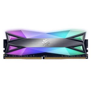 ADATA XPG SPECTRIX D60G RGB 8GB (8GBX1) DDR4 3600MHZ DESKTOP RAM -AX4U36008G18A-ST60