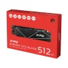 ADATA XPG GAMMIX S70 BLADE 512GB M.2 NVME GEN4 INTERNAL SSD - AGAMMIXS70B-512G-CS