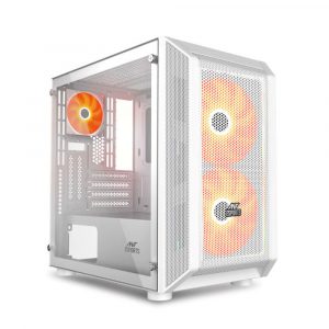 ANT ESPORTS 200 AIR MINI MICRO ATX MID TOWER GAMING CABINET-WHITE