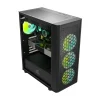 ANT ESPORTS 250 AIR ARGB ATX MID TOWER CABINET (BLACK)