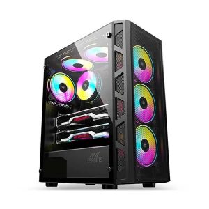 ANT ESPORTS 510 AIR ARGB E-ATX MID TOWER CABINET (BLACK)