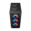 ANT ESPORTS 510 AIR ARGB E-ATX MID TOWER CABINET (BLACK)