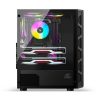 ANT ESPORTS 510 AIR ARGB E-ATX MID TOWER CABINET (BLACK)