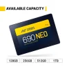 ANT ESPORTS 690 NEO 1TB SATA INTERNAL SSD - 690-NEO-SATA-1TB