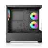 Ant Esports Crystal Z3 Argb Atx Mid Tower Cabinet (Black) - CRYSTAL-Z3-BLACK