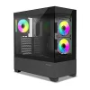 Ant Esports Crystal Z3 Argb Atx Mid Tower Cabinet (Black) - CRYSTAL-Z3-BLACK