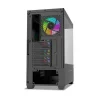 Ant Esports Crystal Z3 Argb Atx Mid Tower Cabinet (Black) - CRYSTAL-Z3-BLACK