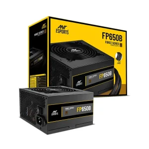 Ant Esports FP650B 650 Watt 80 Plus Bronze Power Supply With Active Pfc - FP650B