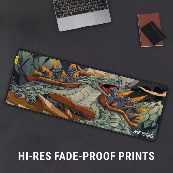 Ant Esports Golden Dragon Unique Mouse Pad - AEPP0213