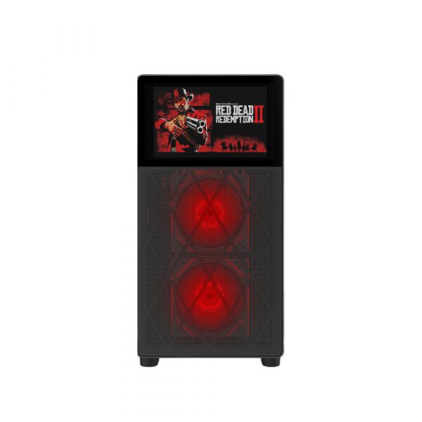 Ant Esports ICE Digital C3 Mid Tower Gaming Cabinet Black - ICE-DIGITAL-C3-BLACK