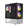 Ant Esports Pepper 5F Argb Atx Mid Tower Cabinet (Black) - PEPPER-5F-BLACK