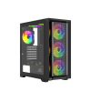 ANT ESPORTS SX7 MID TOWER GAMING CABINET (BLACK)