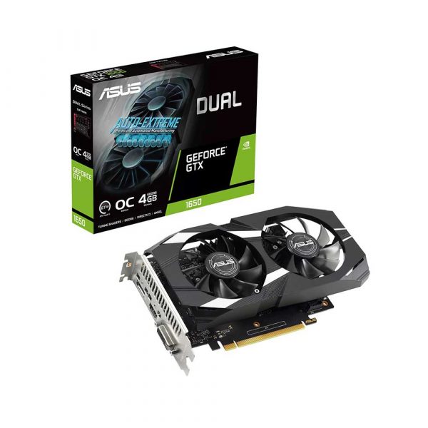 ASUS DUAL GEFORCE GTX 1650 V2 OC EDITION 4GB GDR6 GRAPHICS CARD