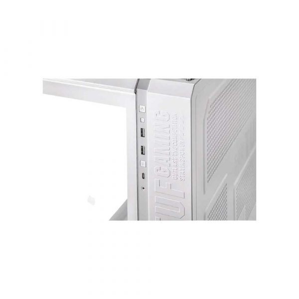 ASUS TUF GT502 MICRO ATX MID TOWER CABINET (WHITE)