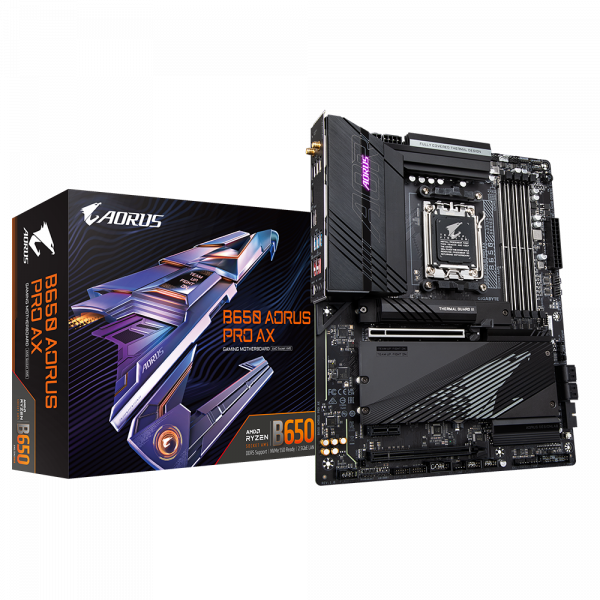 GIGABYTE B650 AORUS PRO AX AM5 ATX MOTHERBOARD